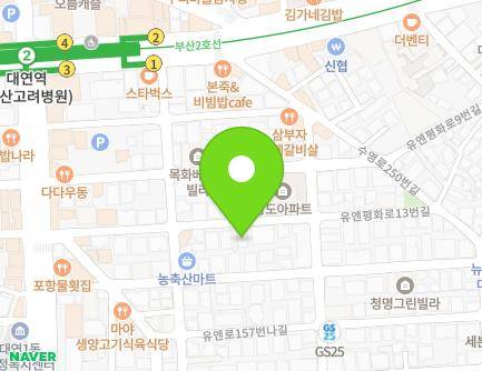 34 UN pyeonghwa-ro 13beon-gil, Nam-gu, Busan, Republic of Korea Map