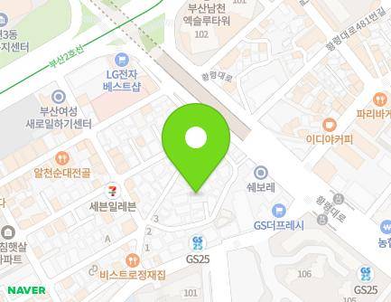 46-10 Suyeong-ro 366beon-gil, Nam-gu, Busan, Republic of Korea Map