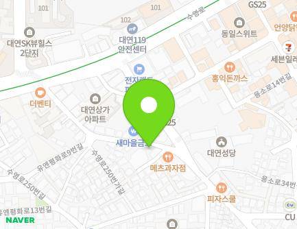 38 Suyeong-ro 266beon-gil, Nam-gu, Busan, Republic of Korea Map