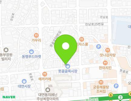 69 Motgol-ro, Nam-gu, Busan, Republic of Korea Map