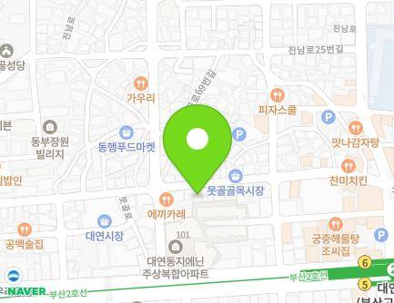 66 Motgol-ro, Nam-gu, Busan, Republic of Korea Map