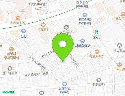 17-8 Suyeong-ro 250beonga-gil, Nam-gu, Busan, Republic of Korea Map