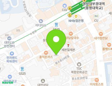 32-1 Yongso-ro 14beon-gil, Nam-gu, Busan, Republic of Korea Map