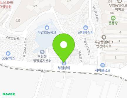 186 Uam-ro, Nam-gu, Busan, Republic of Korea Map