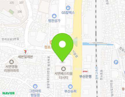 978 Mangyang-ro, Dong-gu, Busan, Republic of Korea Map