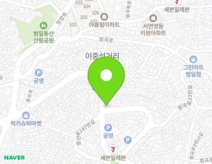 158-1 Jeungsan-ro, Dong-gu, Busan, Republic of Korea Map