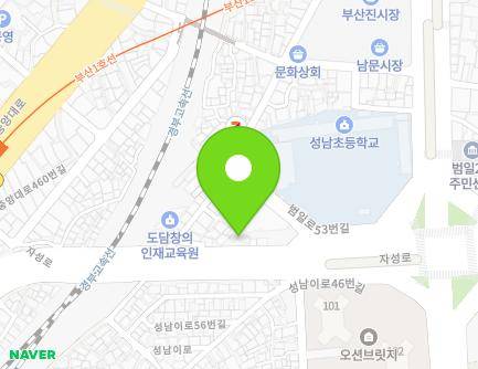 31-11 Beomil-ro 53beon-gil, Dong-gu, Busan, Republic of Korea Map