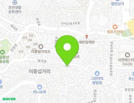 43 Beomgok-ro, Dong-gu, Busan, Republic of Korea Map