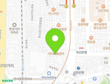 7-2 Beomil-ro 89beon-gil, Dong-gu, Busan, Republic of Korea Map