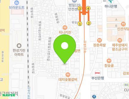 17-1 Beomil-ro 89beon-gil, Dong-gu, Busan, Republic of Korea Map