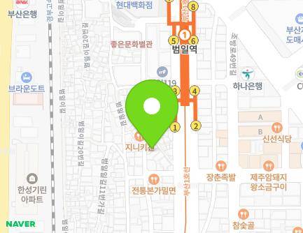 38 Beomil-ro 89beon-gil, Dong-gu, Busan, Republic of Korea Map