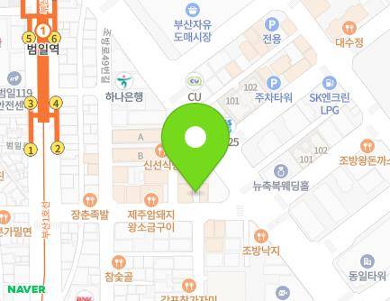 15 Beomil-ro 102beon-gil, Dong-gu, Busan, Republic of Korea Map