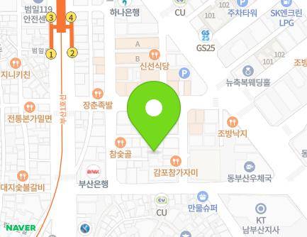 16-16 Beomil-ro 102beon-gil, Dong-gu, Busan, Republic of Korea Map