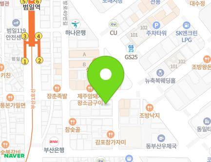 14 Beomil-ro 102beon-gil, Dong-gu, Busan, Republic of Korea Map