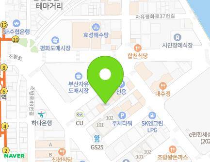 7 Jobang-ro 38beon-gil, Dong-gu, Busan, Republic of Korea Map