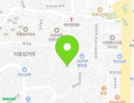 10 Beomgok-ro 33beon-gil, Dong-gu, Busan, Republic of Korea Map