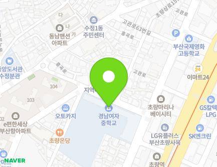 142 Choryangjung-ro, Dong-gu, Busan, Republic of Korea Map