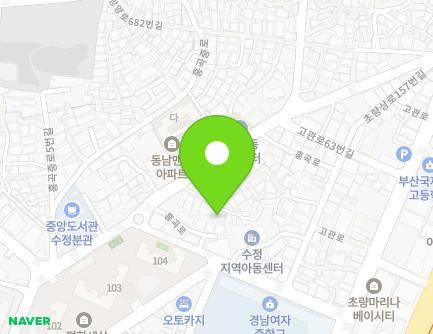 10 Honggok-ro 64beon-gil, Dong-gu, Busan, Republic of Korea Map