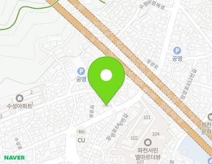 164 Sujeonggongwon-ro, Dong-gu, Busan, Republic of Korea Map