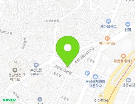 31 Choryangsang-ro 157beon-gil, Dong-gu, Busan, Republic of Korea Map