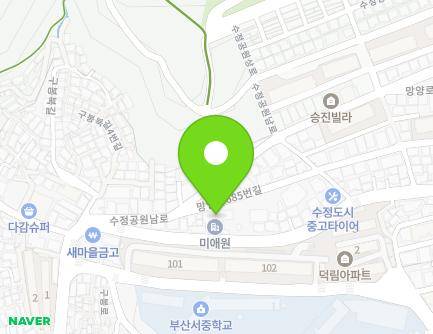 641 Mangyang-ro, Dong-gu, Busan, Republic of Korea Map