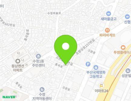 25 Choryangsang-ro 157beon-gil, Dong-gu, Busan, Republic of Korea Map