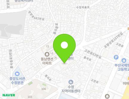 68 Honggok-ro, Dong-gu, Busan, Republic of Korea Map