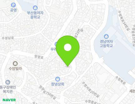 18 Mangyang-ro 774beon-gil, Dong-gu, Busan, Republic of Korea Map