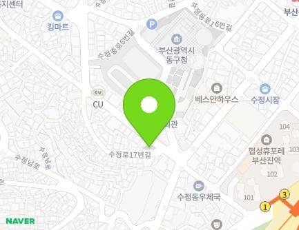 19 Sujeong-ro, Dong-gu, Busan, Republic of Korea Map
