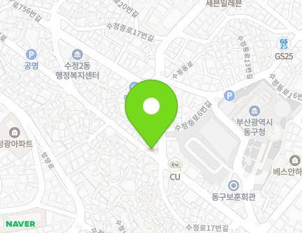 34 Sujeong-ro, Dong-gu, Busan, Republic of Korea Map