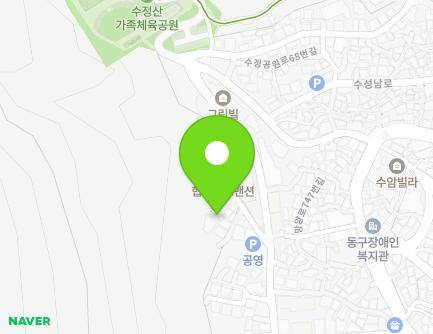 11-6 Sujeonggongwon-ro 43beon-gil, Dong-gu, Busan, Republic of Korea Map