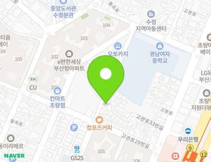 128-2 Choryangjung-ro, Dong-gu, Busan, Republic of Korea Map