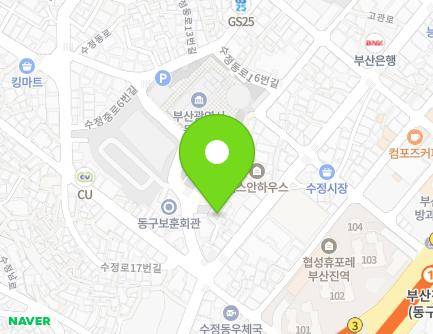 4-1 Gogwan-ro 101beon-gil, Dong-gu, Busan, Republic of Korea Map