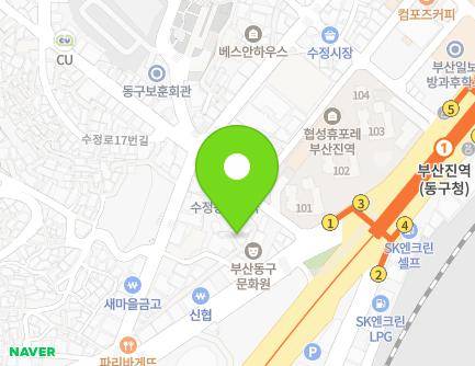25-4 Gogwan-ro 80beon-gil, Dong-gu, Busan, Republic of Korea Map
