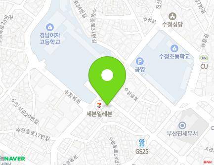 77 Jungang-daero 371beon-gil, Dong-gu, Busan, Republic of Korea Map