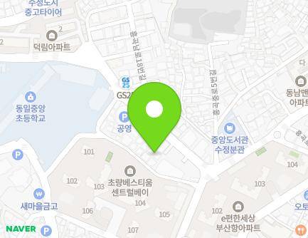 9-3 Honggongnam-ro, Dong-gu, Busan, Republic of Korea Map