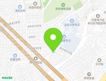 26 Jeungsandong-ro, Dong-gu, Busan, Republic of Korea Map