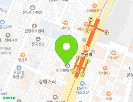 185 Jungang-daero, Dong-gu, Busan, Republic of Korea Map