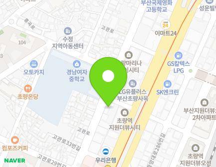 42 Gogwan-ro, Dong-gu, Busan, Republic of Korea Map