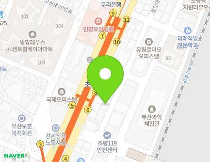 3-7 Jungang-daero 260beon-gil, Dong-gu, Busan, Republic of Korea Map