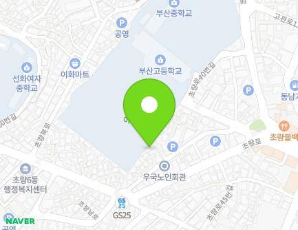 13-5 Choryang-ro 60beon-gil, Dong-gu, Busan, Republic of Korea Map