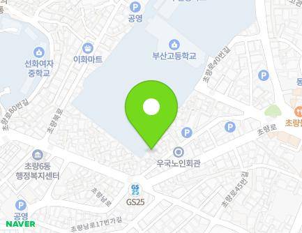 7-6 Choryang-ro 60beon-gil, Dong-gu, Busan, Republic of Korea Map