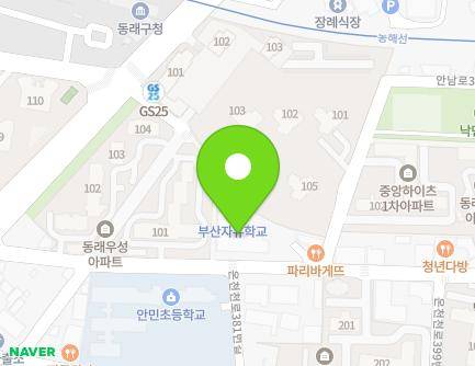 23 Annam-ro, Dongnae-gu, Busan, Republic of Korea Map