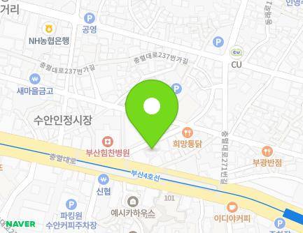 12 Chungnyeol-daero 255beon-gil, Dongnae-gu, Busan, Republic of Korea Map