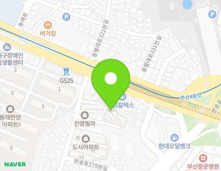 11 Chungnyeol-daero 322beon-gil, Dongnae-gu, Busan, Republic of Korea Map