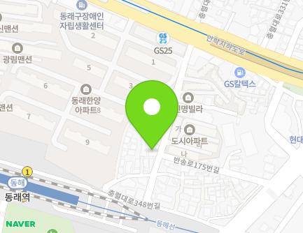 32 Chungnyeol-daero 322beon-gil, Dongnae-gu, Busan, Republic of Korea Map