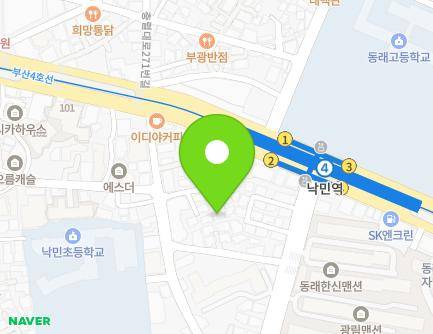 12-6 Chungnyeol-daero 272beonga-gil, Dongnae-gu, Busan, Republic of Korea Map