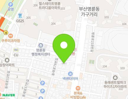 203-7 Myeongnyun-ro, Dongnae-gu, Busan, Republic of Korea Map