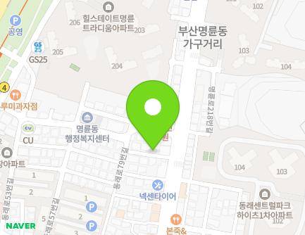 203-6 Myeongnyun-ro, Dongnae-gu, Busan, Republic of Korea Map