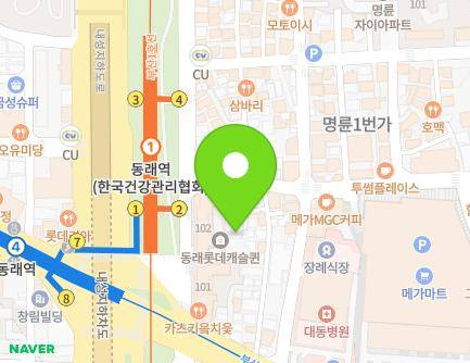 27-9 Chungnyeol-daero 179beon-gil, Dongnae-gu, Busan, Republic of Korea Map